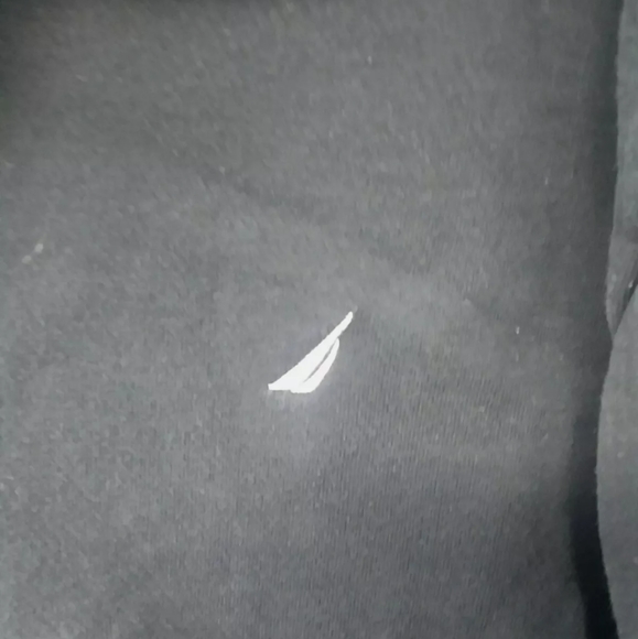 Men's Nautica Dark Navy/Black 1/4 Zip Up Pullover - Picture 3 of 7